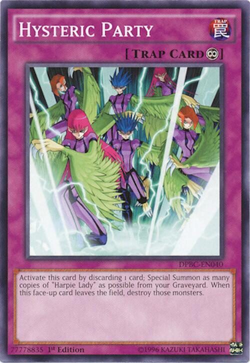 Hysteric Party DPBC-EN040 card from Duelist Pack: Battle City