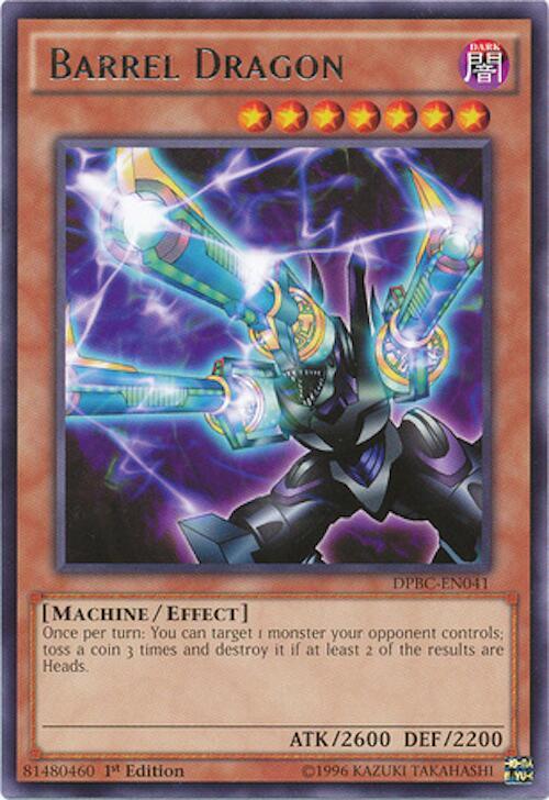 Barrel Dragon DPBC-EN041 card from Duelist Pack: Battle City