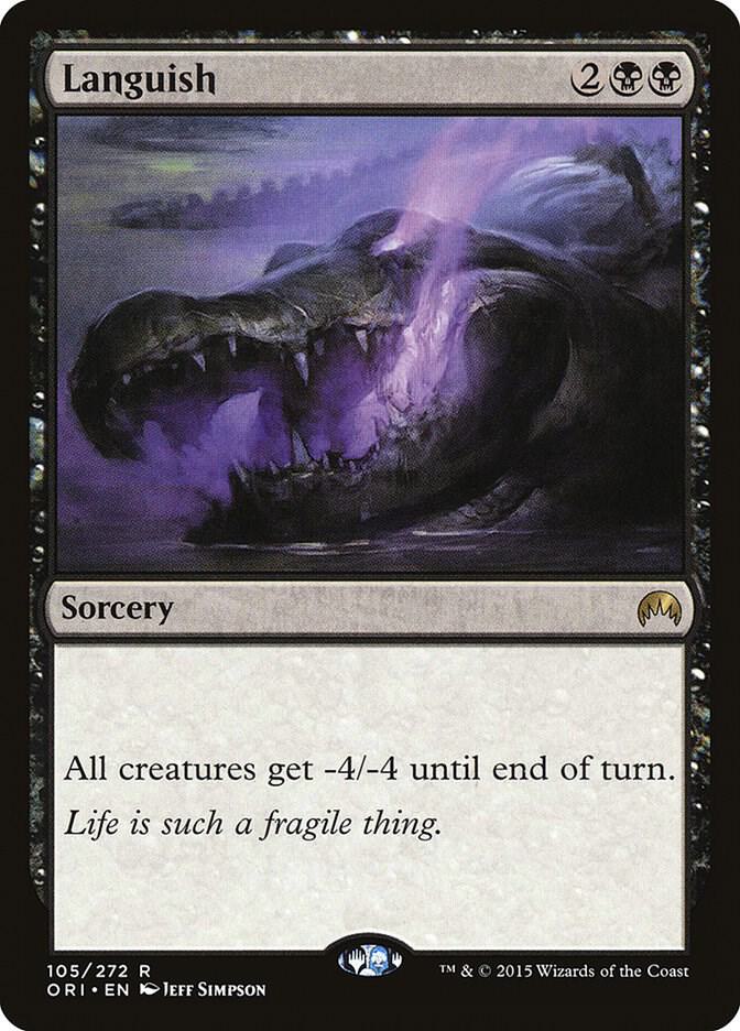Languish 105 card from Magic Origins