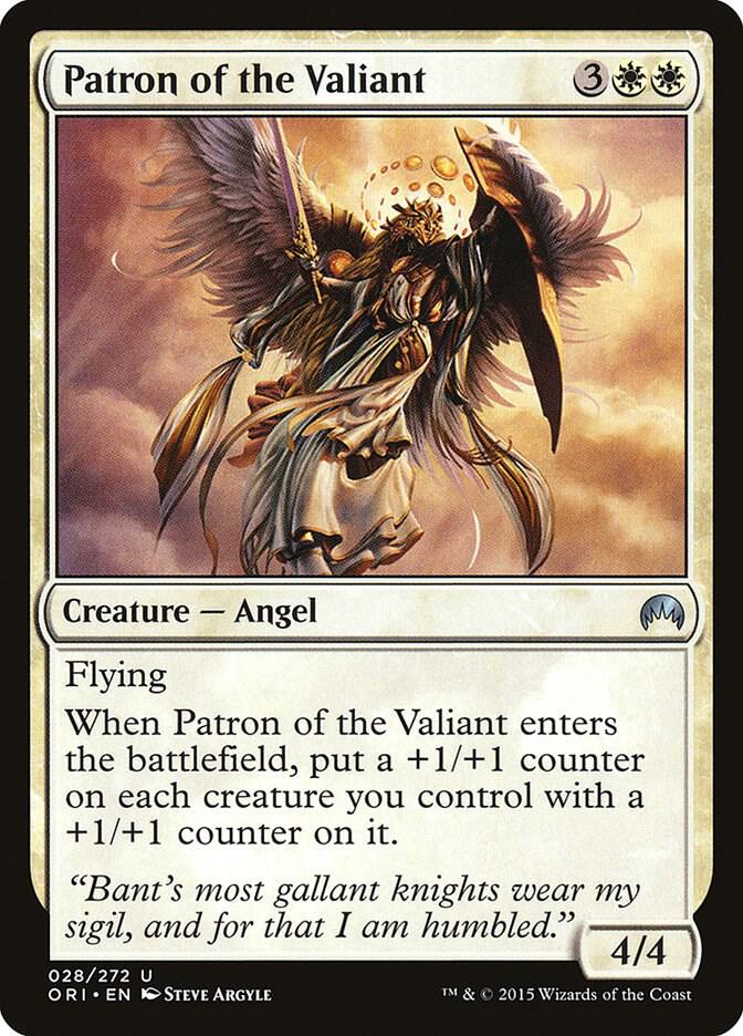 Patron of the Valiant 28 card from Magic Origins