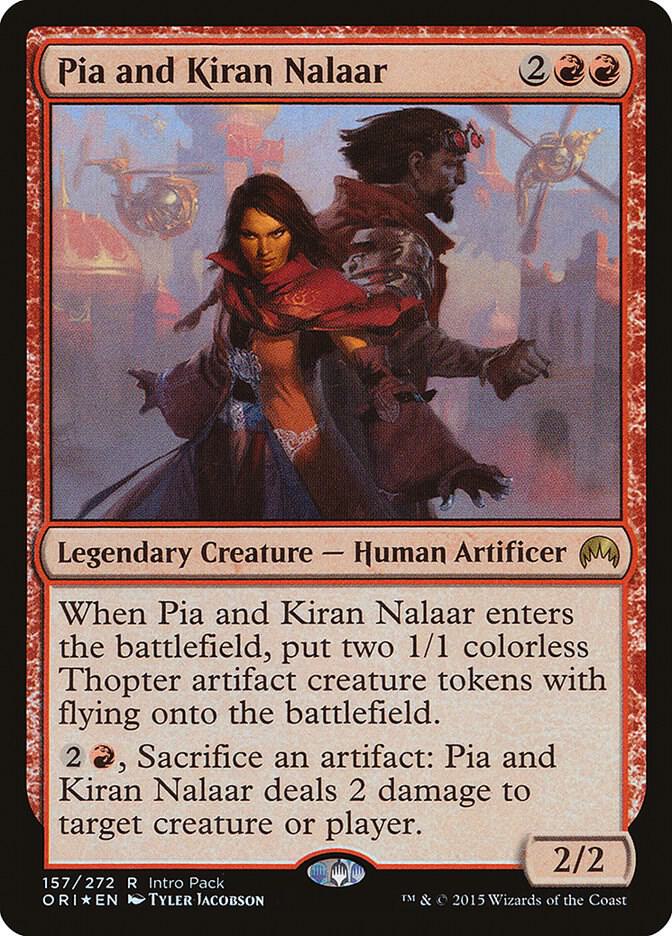 Pia and Kiran Nalaar 157 card from Unique and Miscellaneous Promos