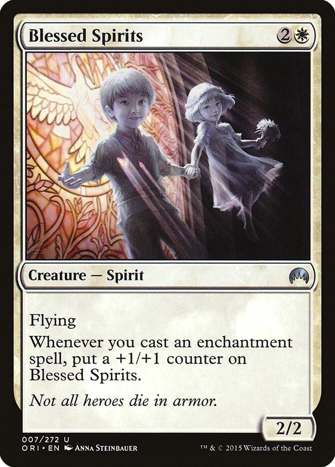 Blessed Spirits 7 card from Magic Origins