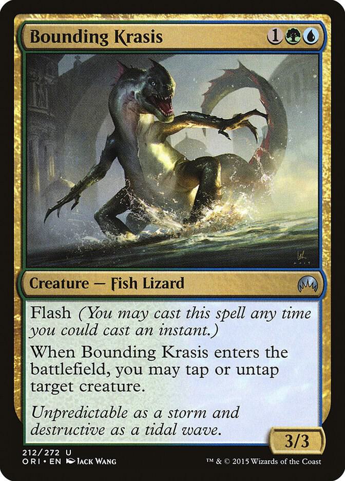 Bounding Krasis 212 card from Magic Origins