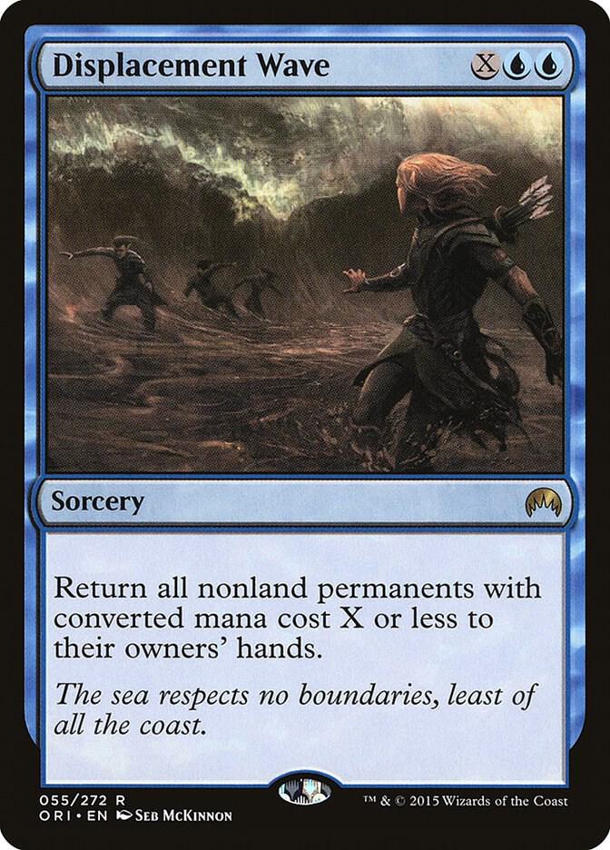 Displacement Wave 55 card from Magic Origins