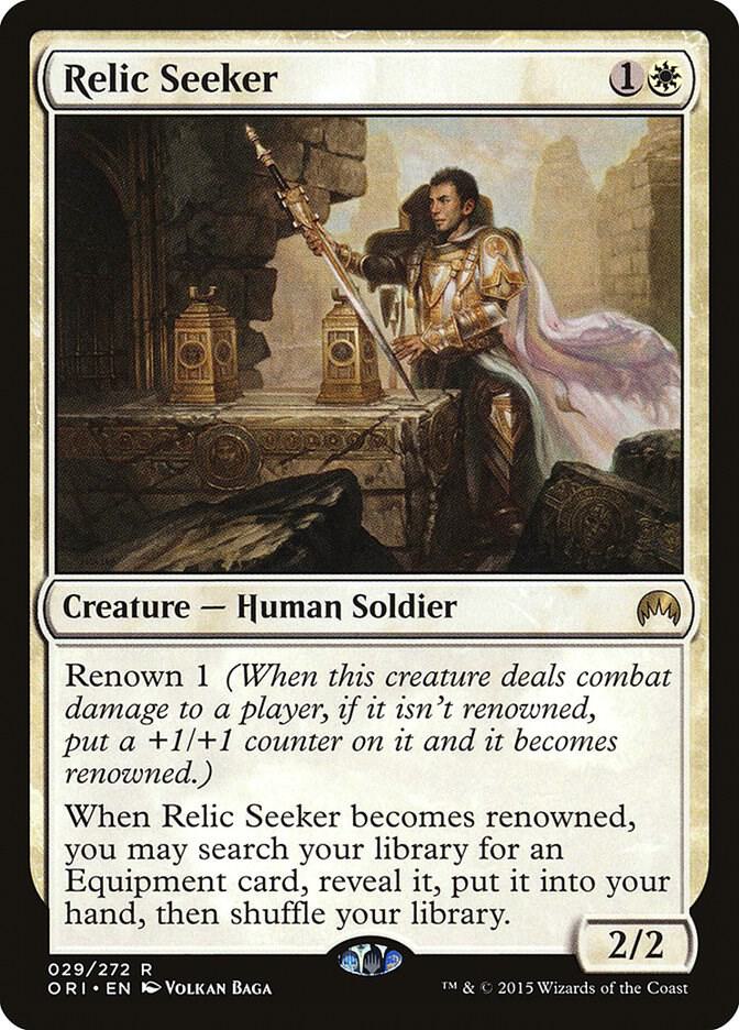 Relic Seeker 29 card from Magic Origins