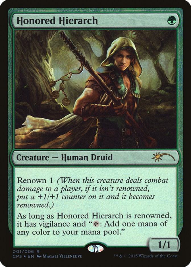 Honored Hierarch 1 card from Unique and Miscellaneous Promos