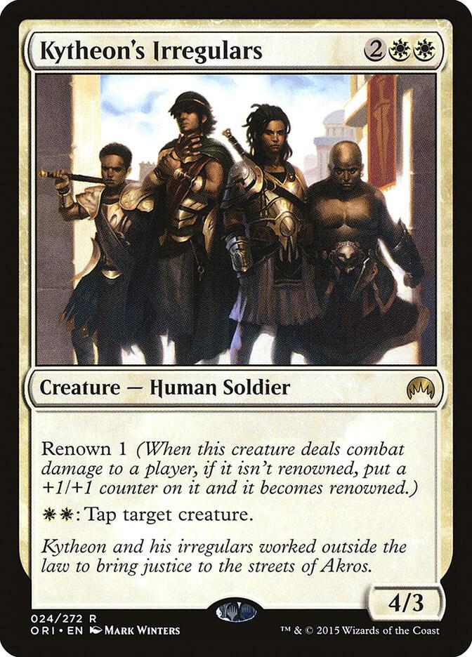Kytheon's Irregulars 24 card from Magic Origins