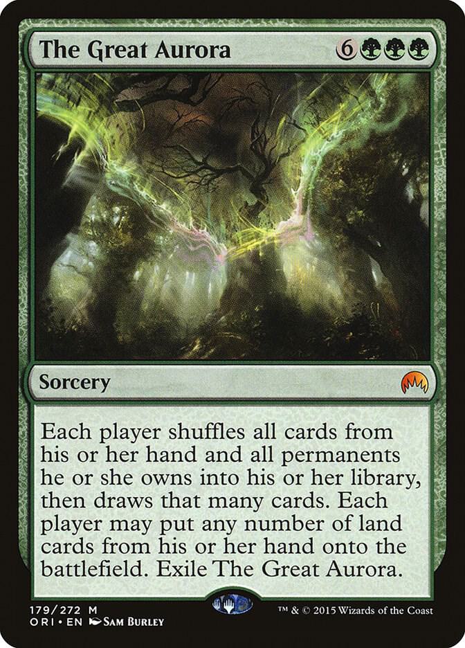 The Great Aurora 179 card from Magic Origins