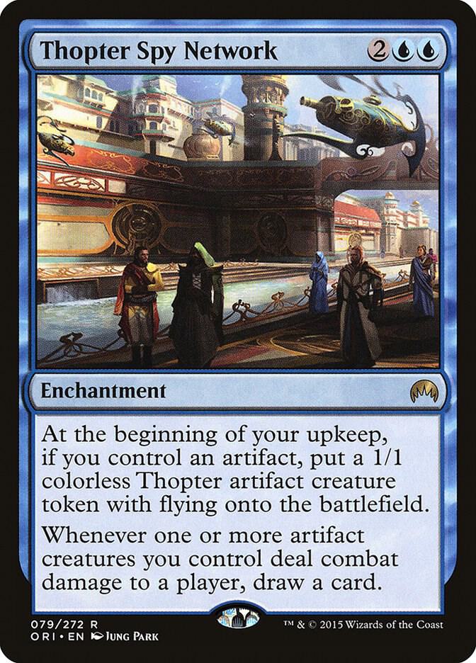 Thopter Spy Network 79 card from Magic Origins