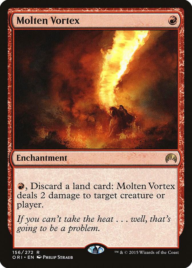 Molten Vortex 156 card from Magic Origins