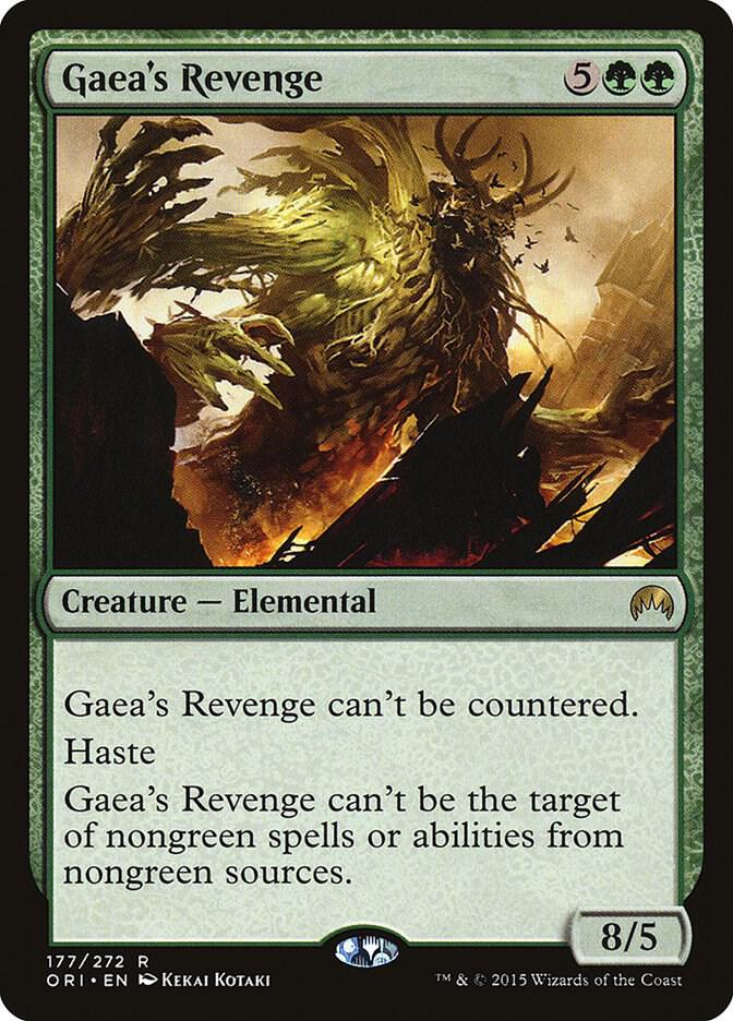 Gaea's Revenge 177 card from Magic Origins