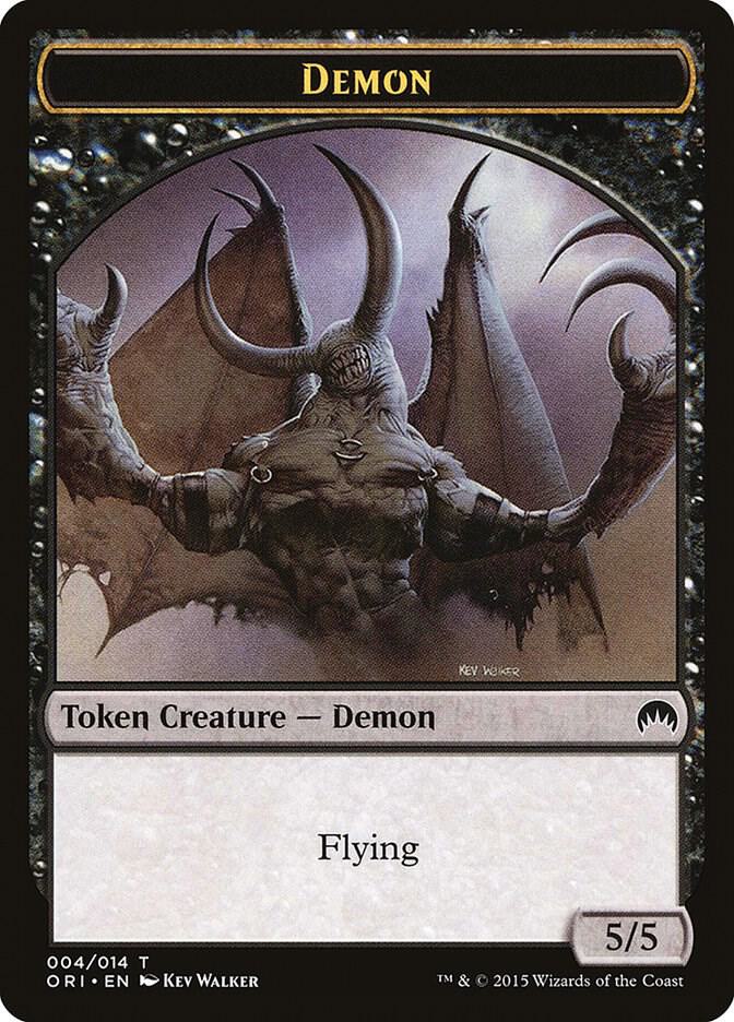 Demon Token 4 card from Magic Origins