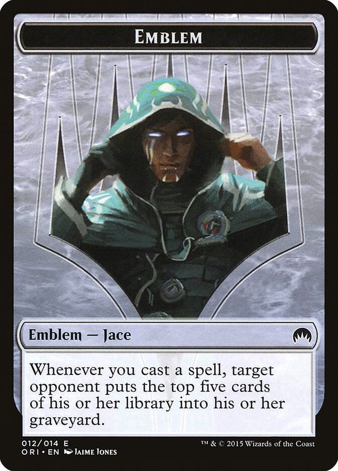 Emblem - Jace, Telepath Unbound 12 card from Magic Origins