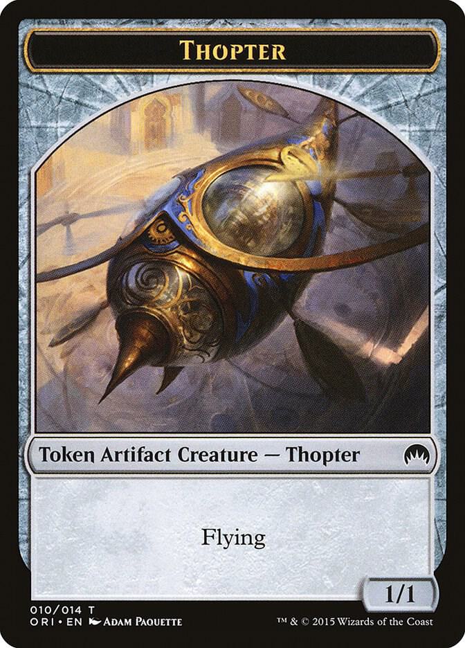 Thopter Token 10 card from Magic Origins