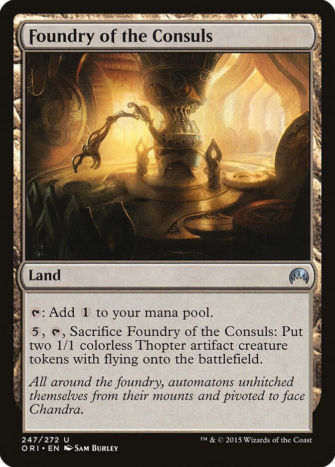 Foundry of the Consuls 247 card from Magic Origins