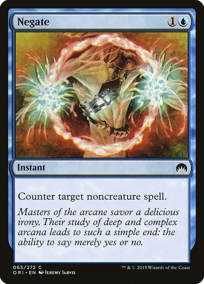 Negate 65 card from Magic Origins