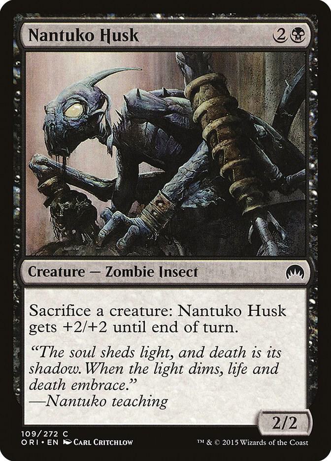 Nantuko Husk 109 card from Magic Origins
