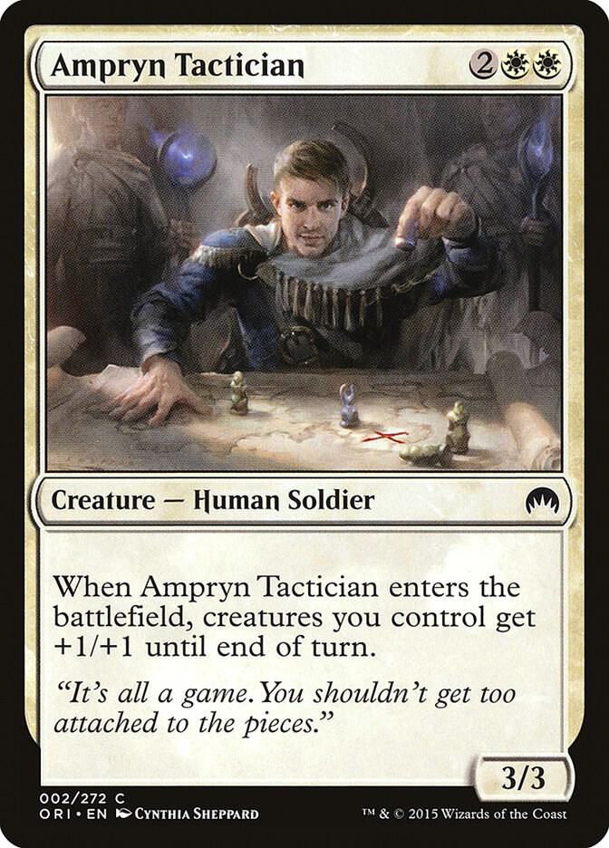 Ampryn Tactician 2 card from Magic Origins