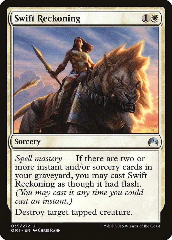 Swift Reckoning 35 card from Magic Origins