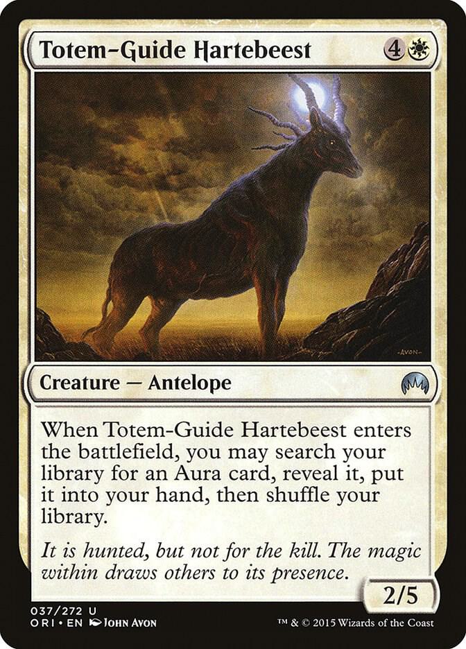 Totem-Guide Hartebeest 37 card from Magic Origins