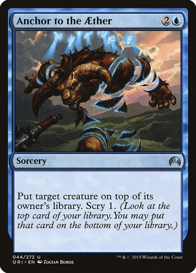 Anchor to the Aether 44 card from Magic Origins