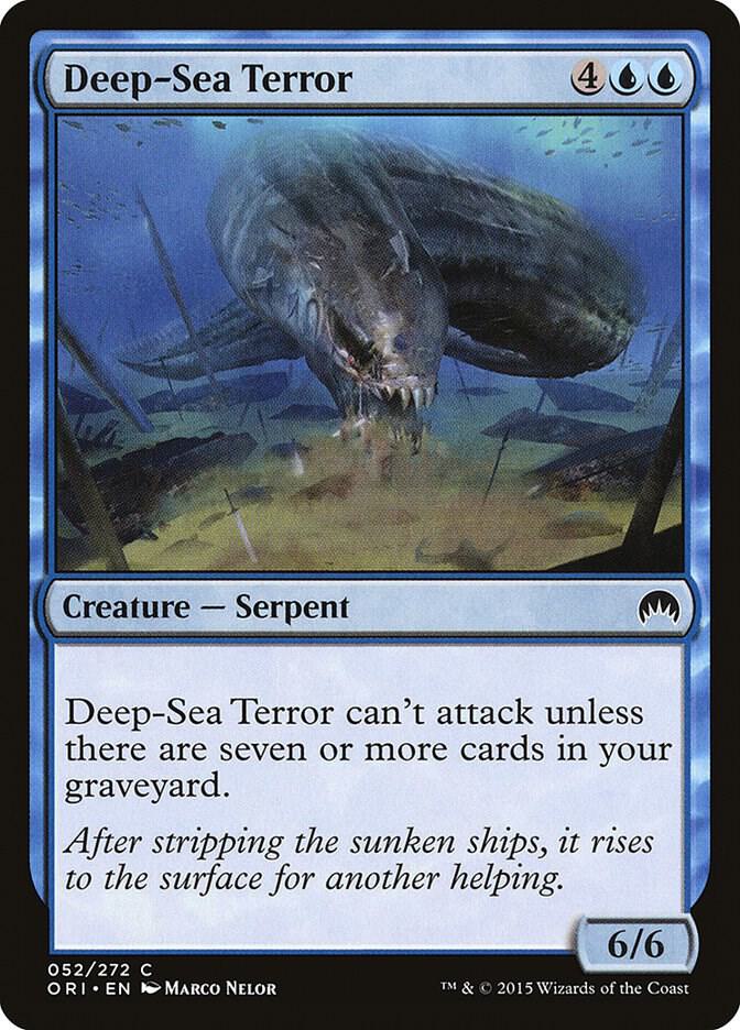 Deep-Sea Terror 52 card from Magic Origins