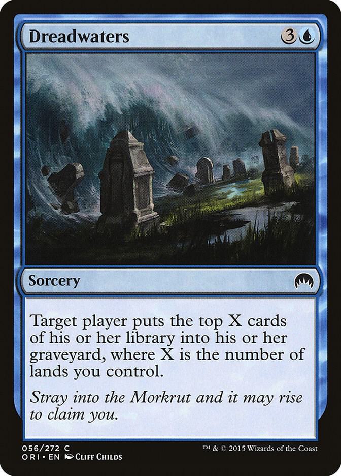 Dreadwaters 56 card from Magic Origins