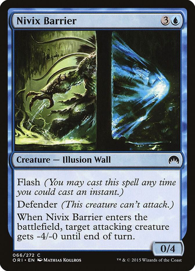 Nivix Barrier 66 card from Magic Origins