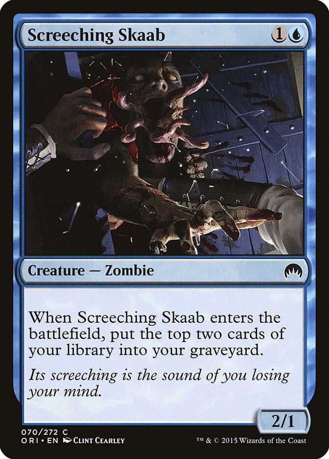 Screeching Skaab 70 card from Magic Origins