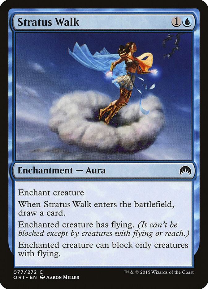 Stratus Walk 77 card from Magic Origins