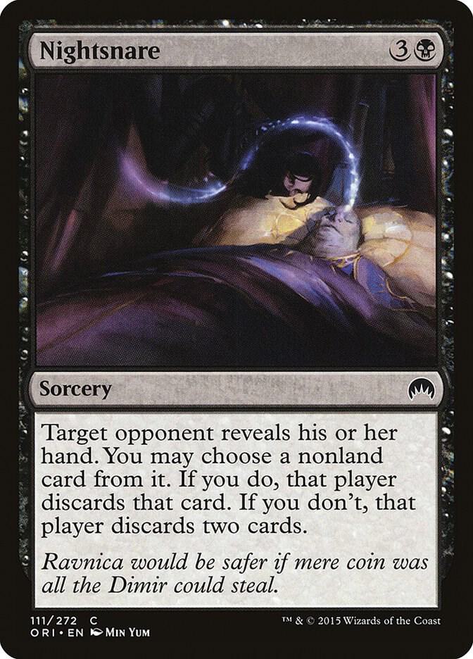 Nightsnare 111 card from Magic Origins