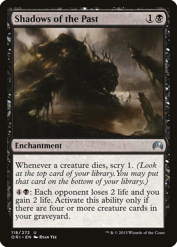 Shadows of the Past 118 card from Magic Origins