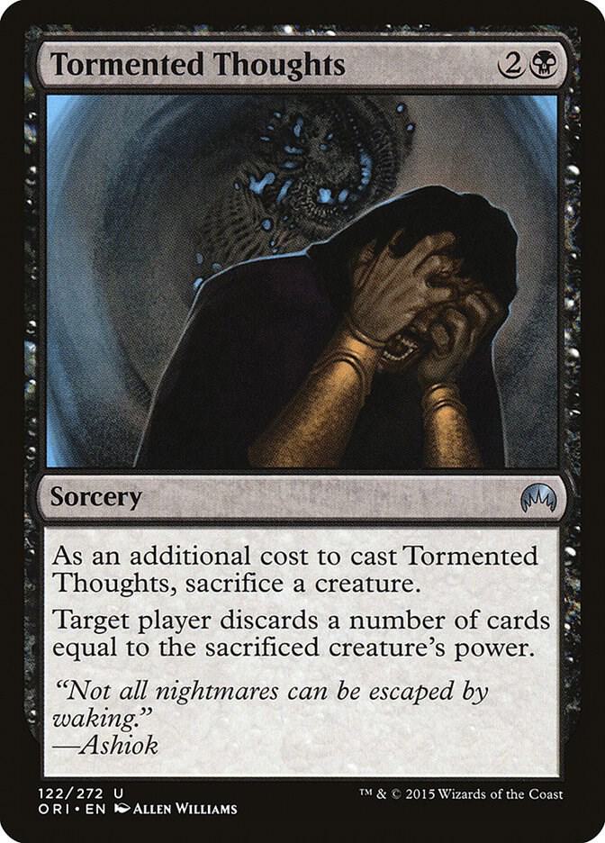 Tormented Thoughts 122 card from Magic Origins