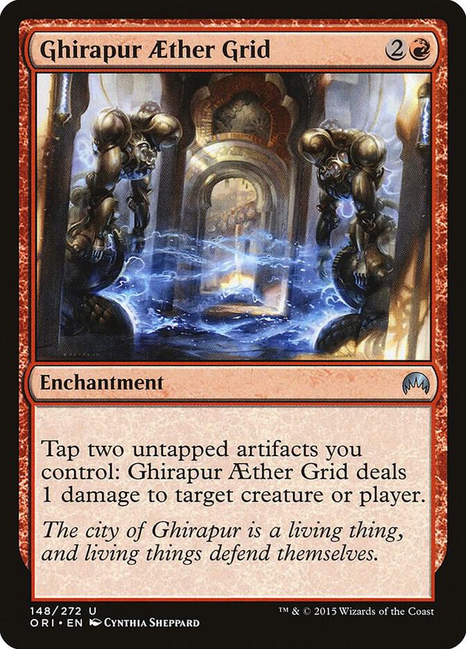 Ghirapur Aether Grid 148 card from Magic Origins