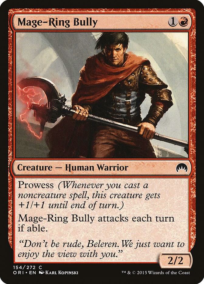 Mage-Ring Bully 154 card from Magic Origins