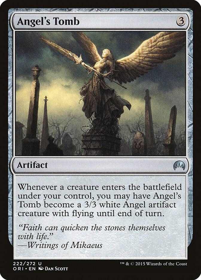 Angel's Tomb 222 card from Magic Origins