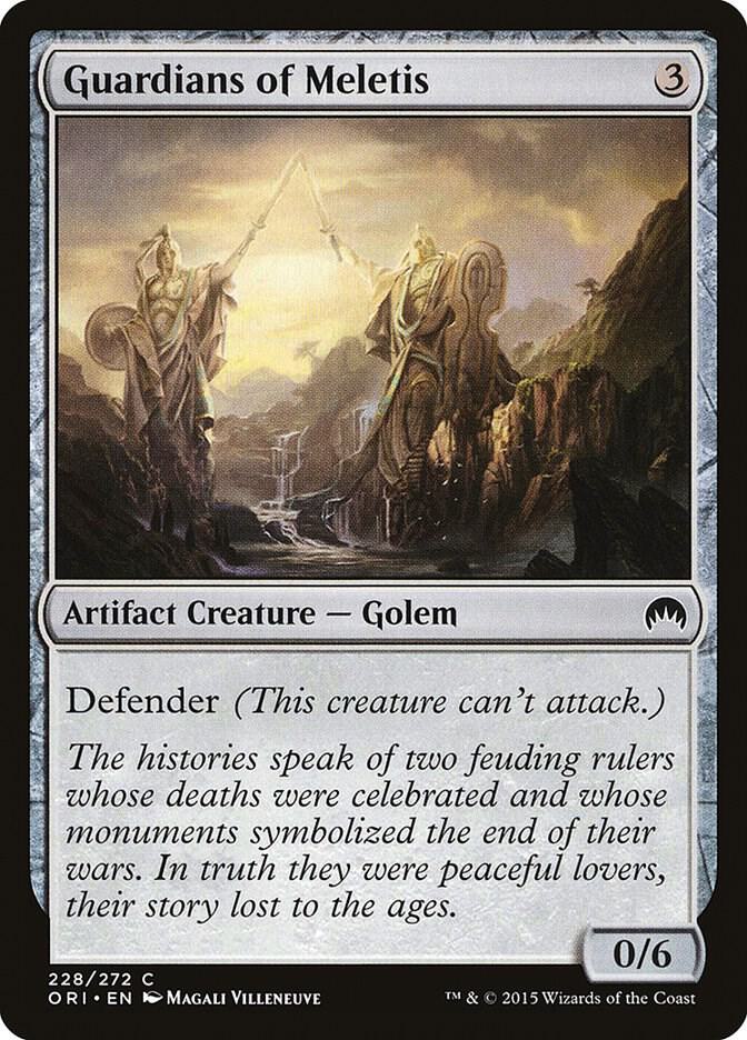 Guardians of Meletis 228 card from Magic Origins