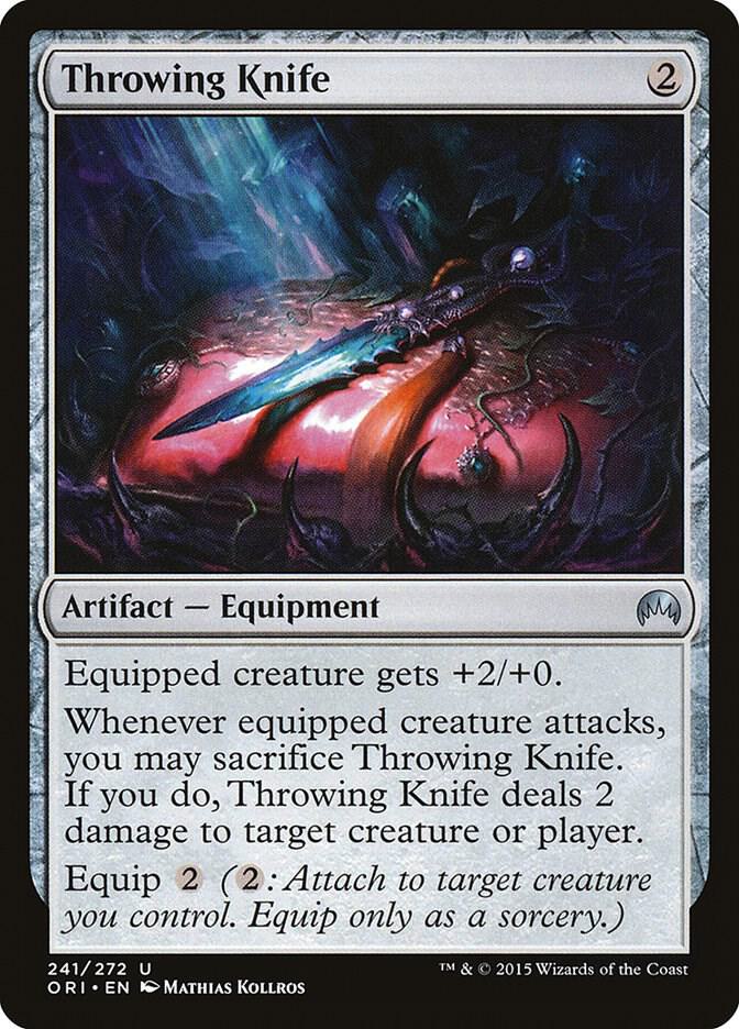Throwing Knife 241 card from Magic Origins