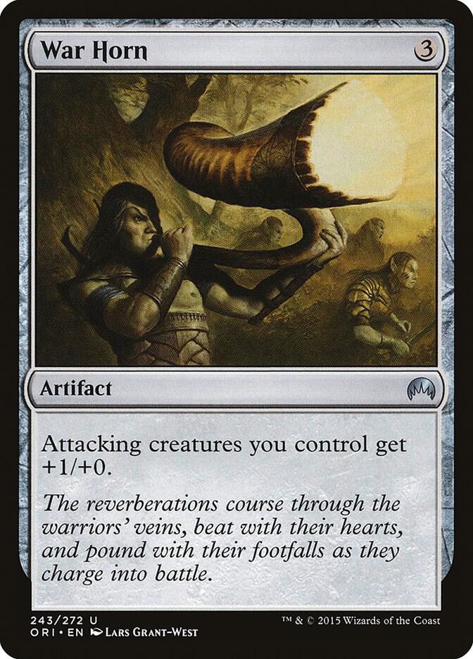 War Horn 243 card from Magic Origins