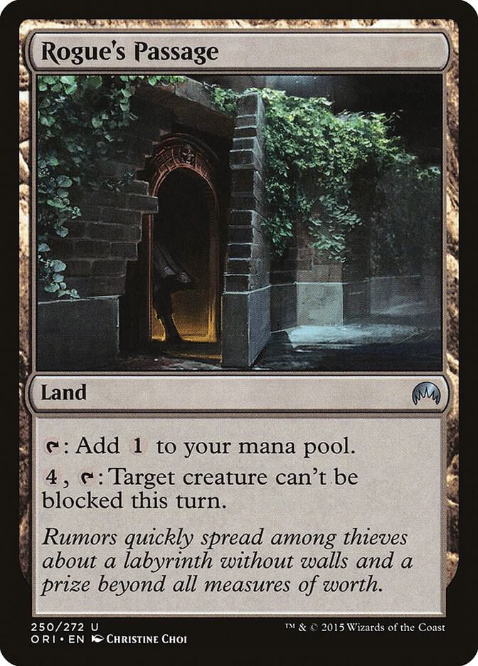 Rogue's Passage 250 card from Magic Origins