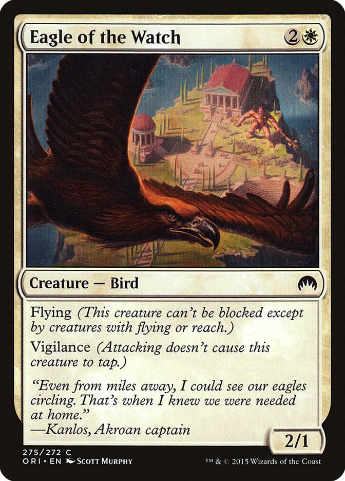 Eagle of the Watch 275 card from Magic Origins