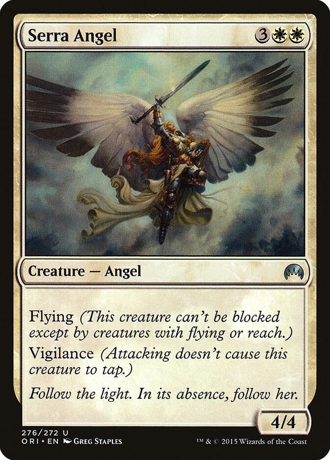 Serra Angel 276 card from Magic Origins