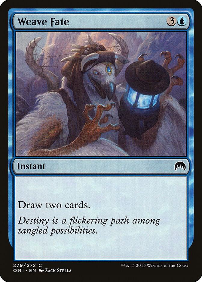Weave Fate 279 card from Magic Origins