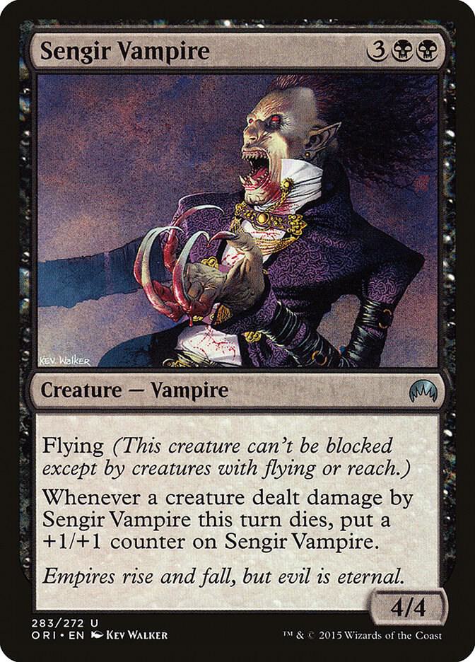 Sengir Vampire 283 card from Magic Origins