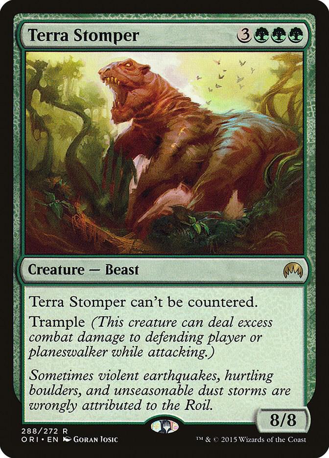 Terra Stomper 288 card from Magic Origins