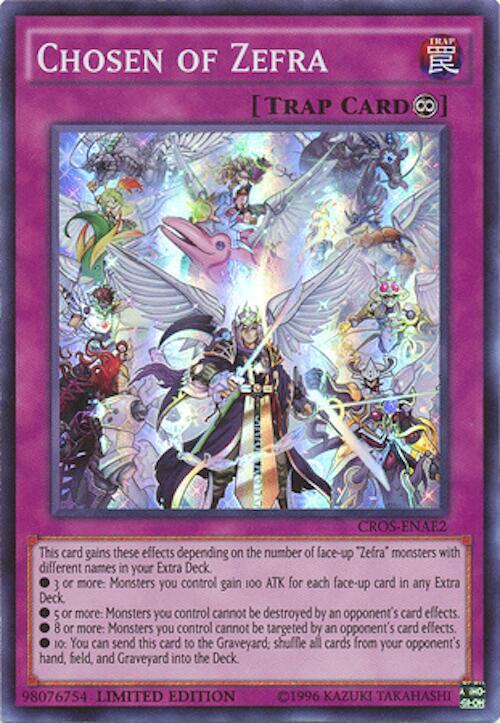 Chosen of Zefra CROS-ENAE2 card from Crossed Souls: Advanced Edition