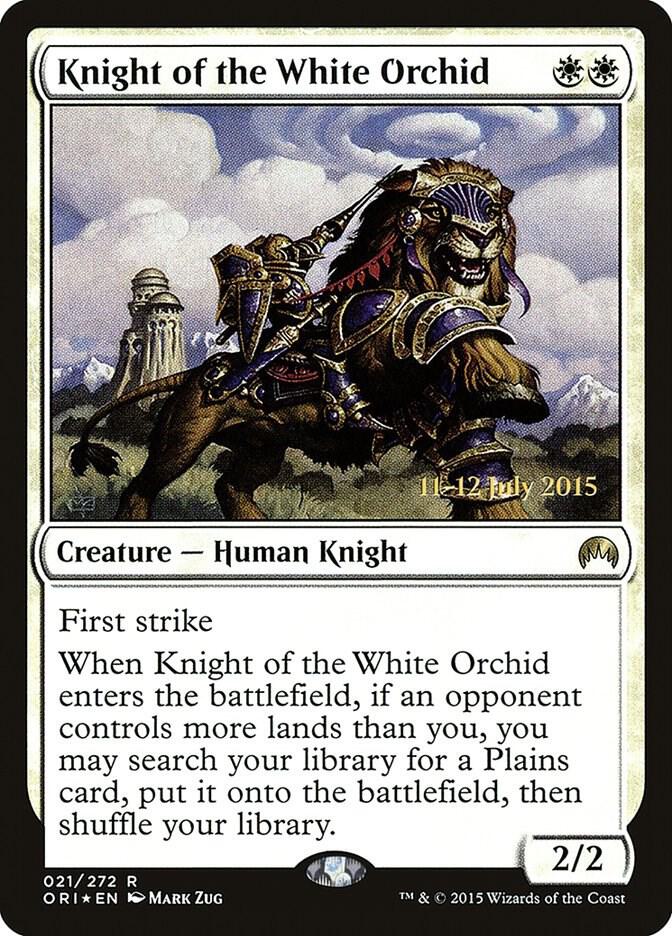 Knight of the White Orchid 21 card from Prerelease Cards