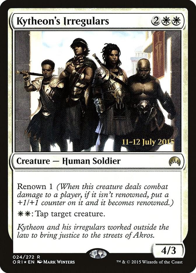 Kytheon's Irregulars 24 card from Prerelease Cards