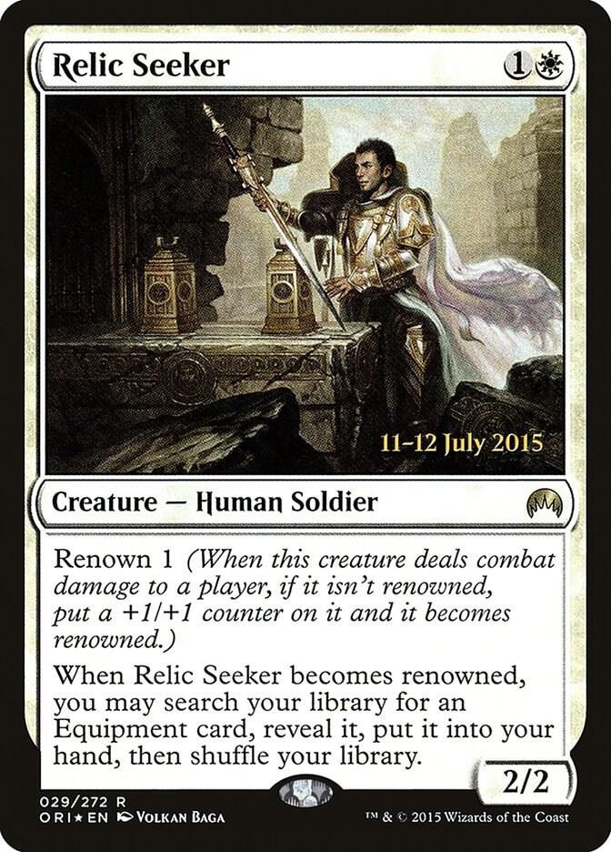 Relic Seeker 29 card from Prerelease Cards