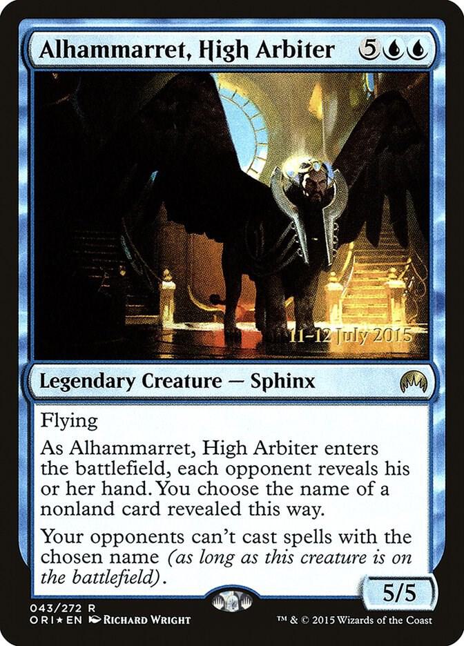 Alhammarret, High Arbiter 43 card from Prerelease Cards